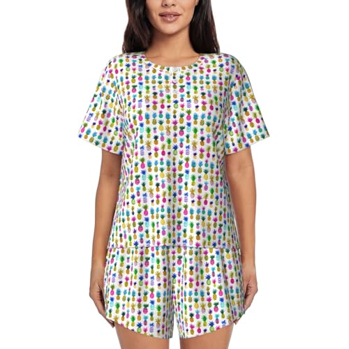 Pyjama manches courtes femme léger pour éviter la chaleur nocturne