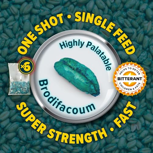 NOPE! Rat Killer Grain Bait 6 x 25g & Bait Box With Key | Super Strength Rodent Poisoning Sachets & Lockable Tamper-Resistant Bait Box | Works Indoors & Outdoors In All Weather - Image 5