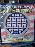 Coin Collectors Lighted Display Mint Quarters Bank