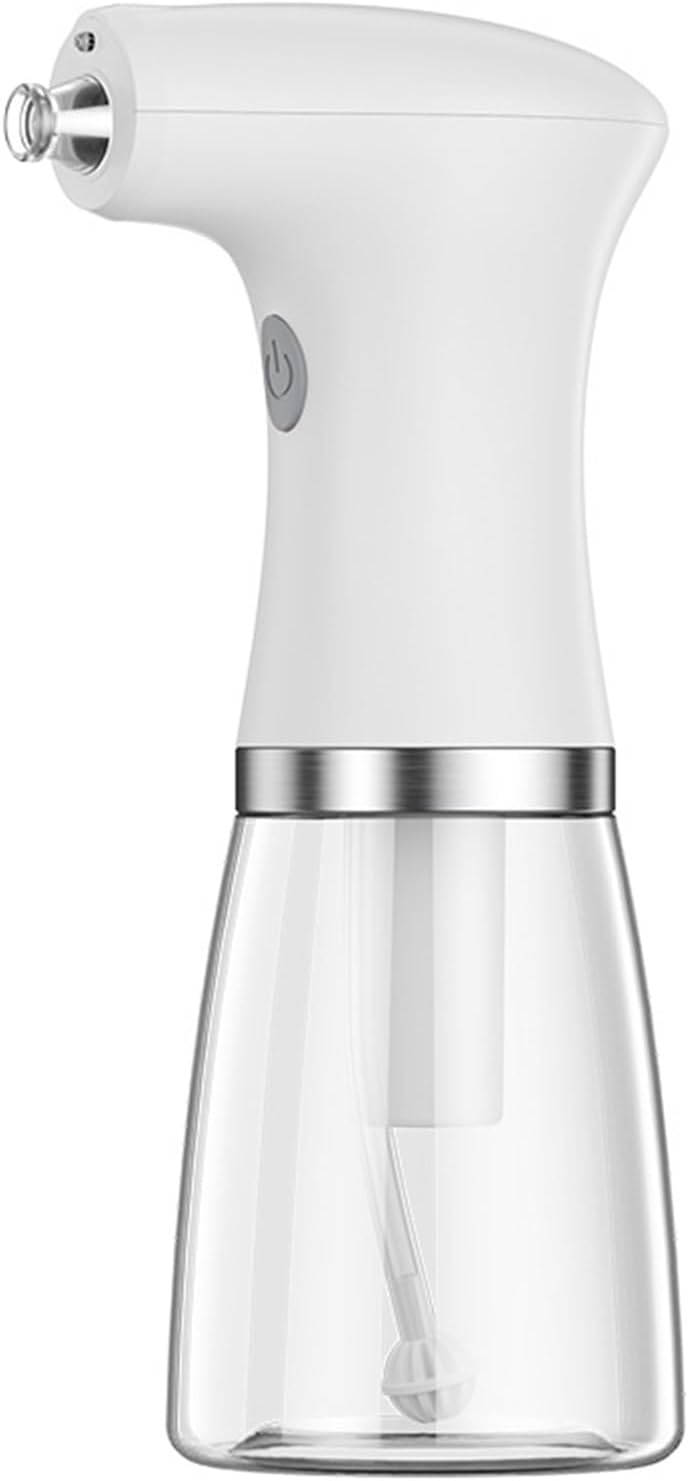 Oil Spray Bottle, Electric Oil Sprayer Bottle Dispenser Soy Sauce Vinegar Storage,for Salad Making, Baking(PTE Green)