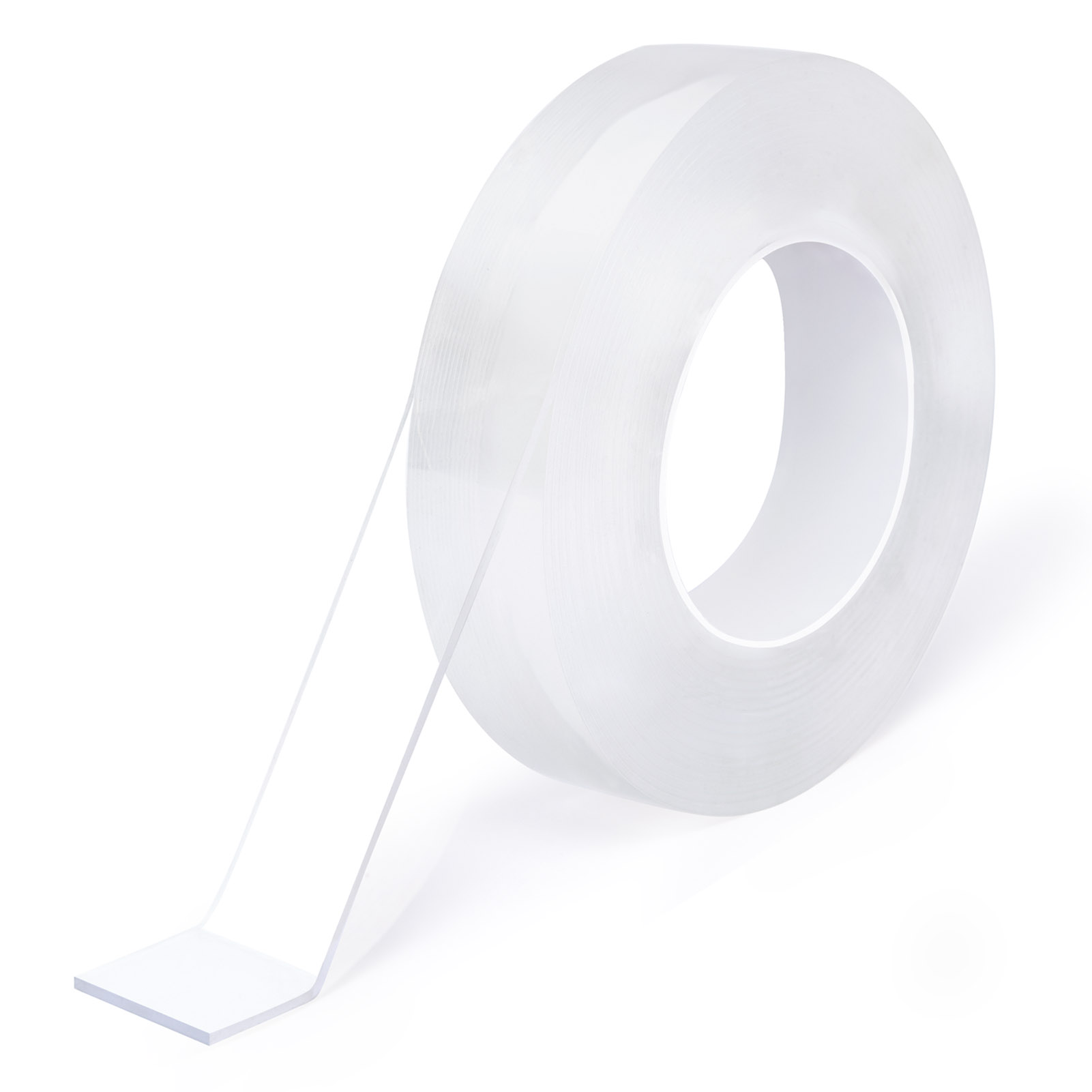 Image of Art3d Traceless Double-Sided Tape, 1 /24 inch x 1 /2 inch x 10', 4 Rolls, Crystal