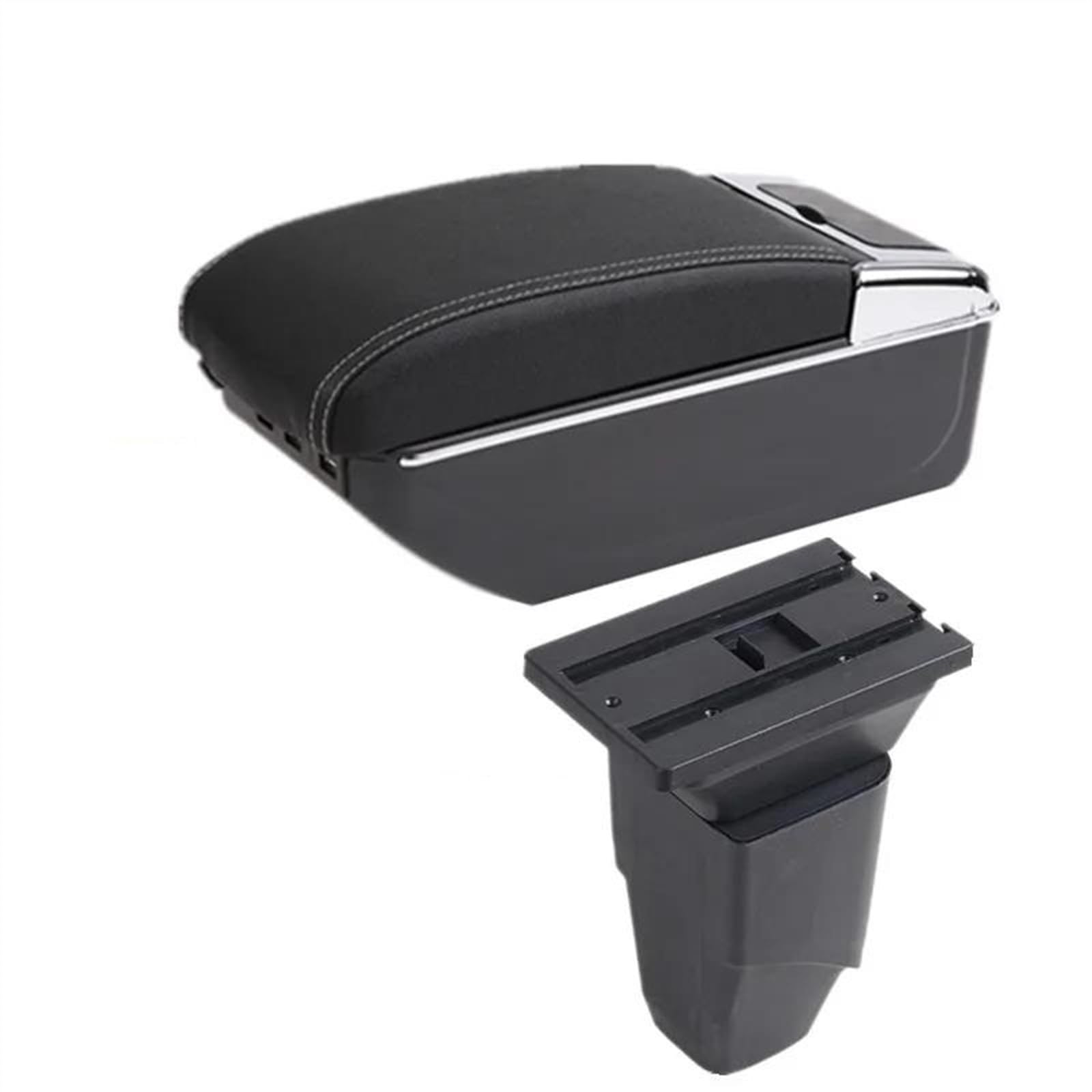 Ysdsls D White Line Car Armrest Storage Box Interior Dedicated Retrofit Parts Accessories For Peugeot 206 Cc For Cabrio