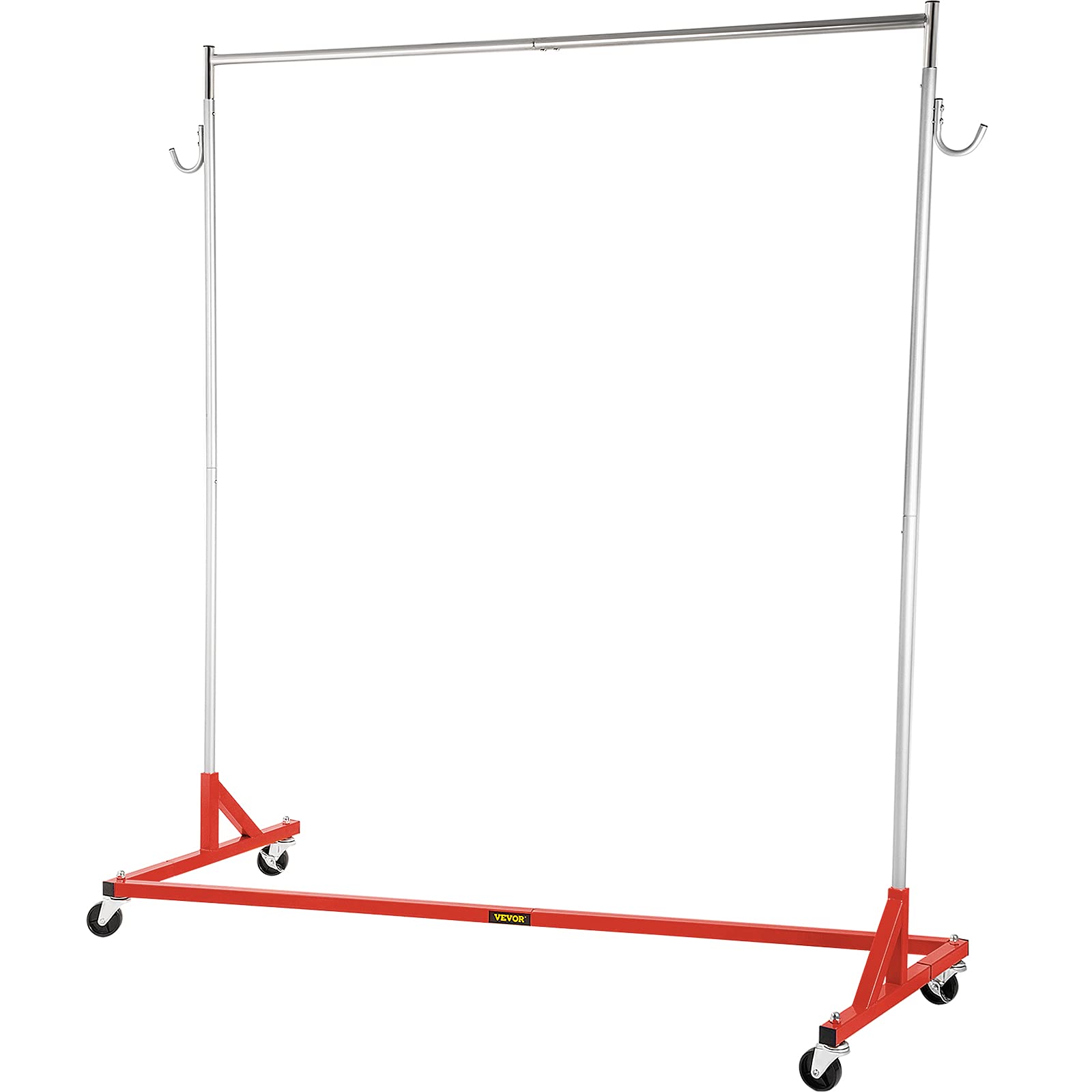 VEVOR Z Rack, Industrial Grade Z Base Garment Rack, Height Adjustable