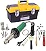 Produktbild Beyondlife 1600W Kunststoff Heißluft Schweißer Waffen Werkzeug Set PVC Vinyl Rod Schweißwerkzeug, mit Flooring Kit, Speed Düsen, Roller, Heizkern, Schweißstäbe