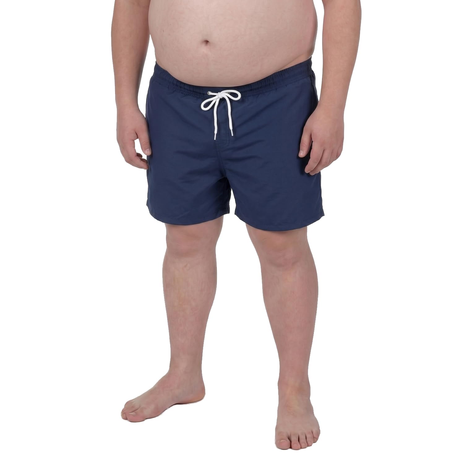ADAMO Badeshorts in Navy für Herren in Übergrößen bis 12XL