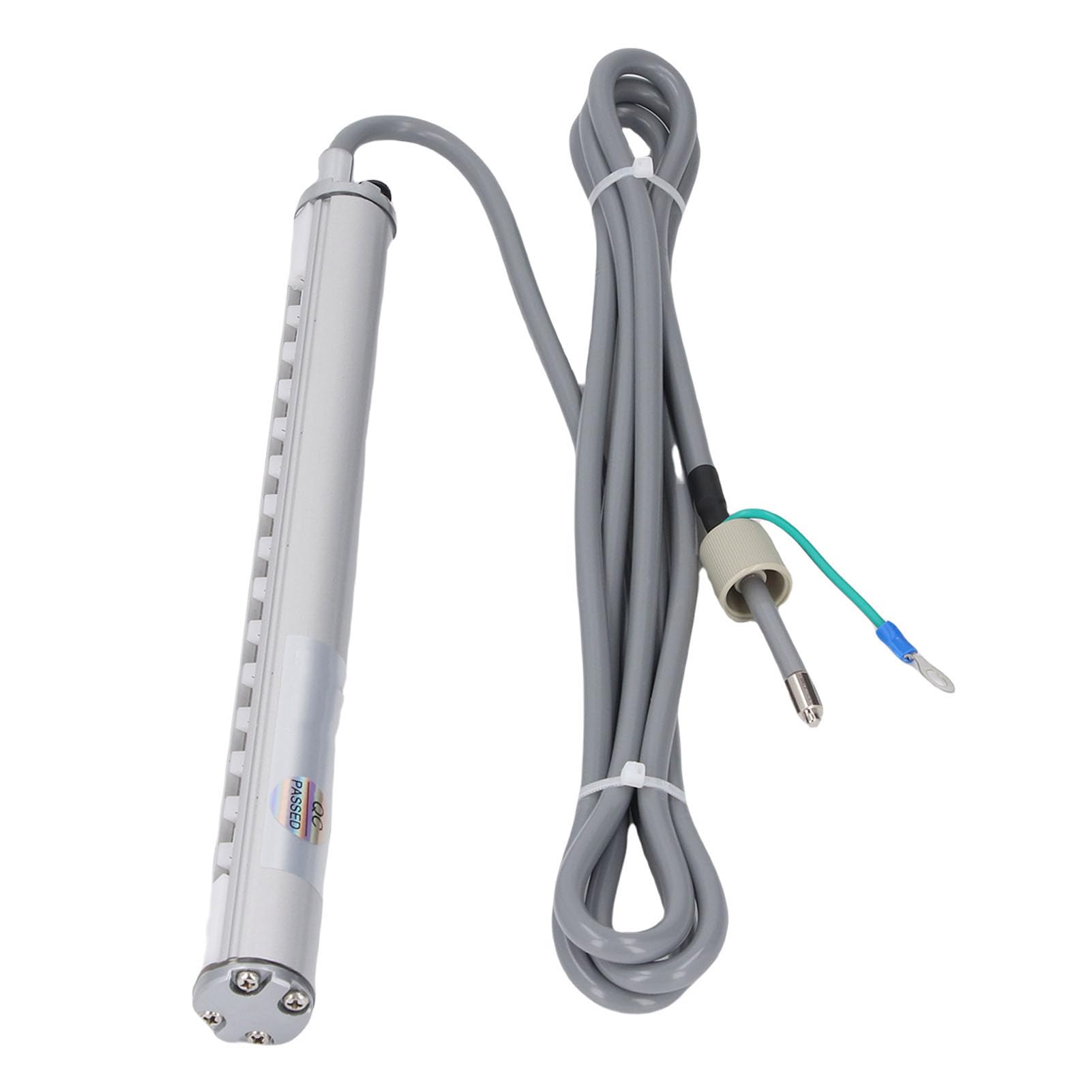 Gonetre Barra de Aire Ionizante de 300 Mm, Varilla de Eliminación Antiestática de Aluminio de bajo Ruido para Equipos de Potencia de Salida de 7,0 KV, con Eliminación de Estática y