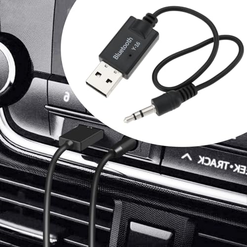 Cable adaptador USB Bluetooth a AUX 3.5mm 2PCS miniatura 2