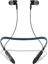 Koaty Bluetooth Neckband Earphones with Mic | Crystal Clear Audio | Deep Bass, Noise Isolation, Magnetic Earbuds, Long Battery Life,Model Core NB101 for Sports & Workouts (Blue)