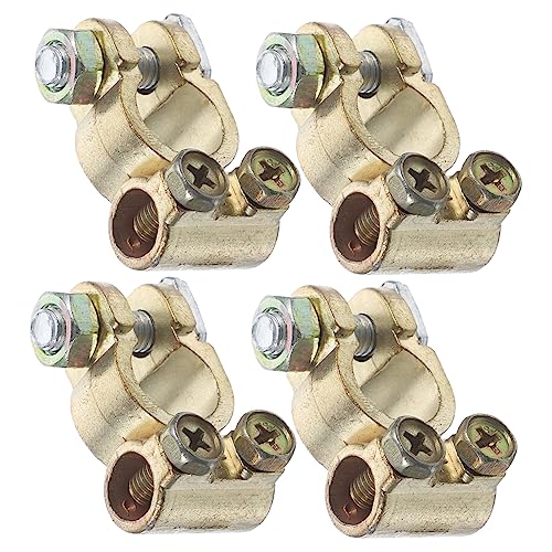 GAFOKI 4Pcs Clipe De Bateria Clipes De Carro Cabo Clipes De Fio Bateria Automotiva Clipes De Bateria