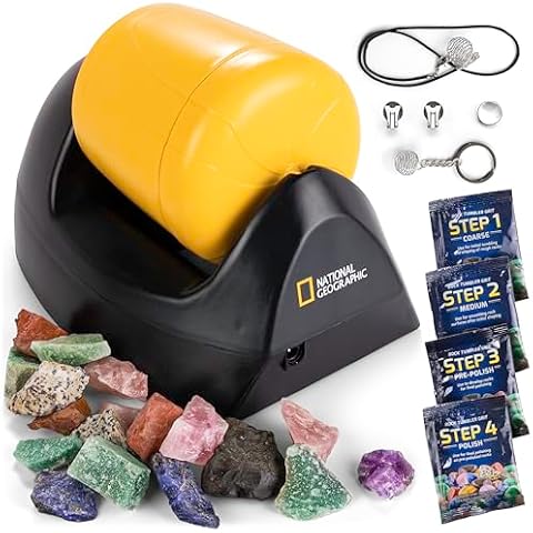 NATIONAL GEOGRAPHIC Starter Rock Tumbler Kit Cover