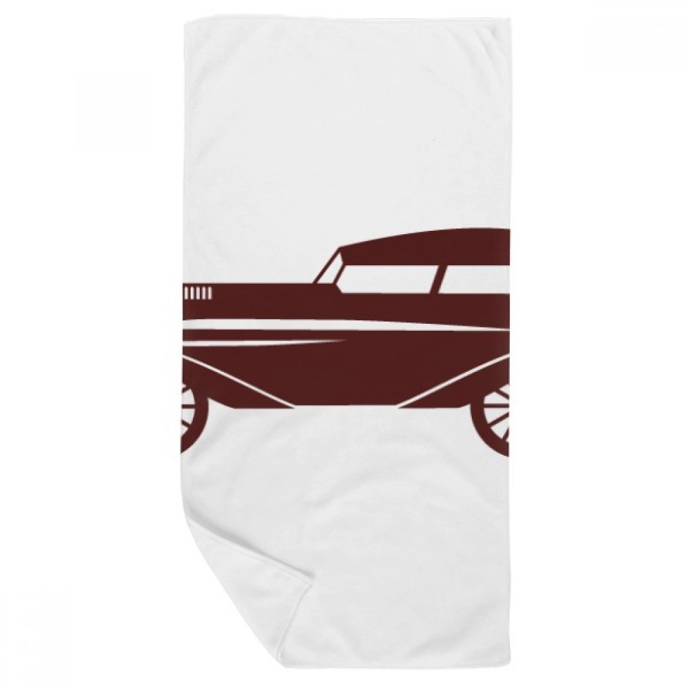 Serviette de bain Classic Cars pour le sport et le visage