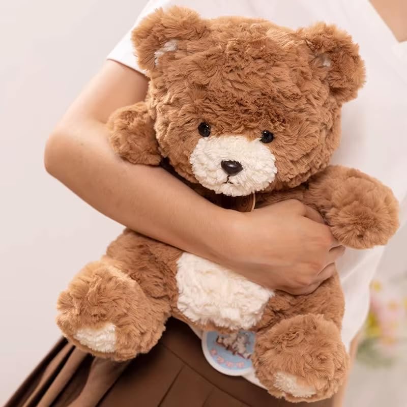 Image of SCOOBA Pluffy CharmBear Soft Toys 35cm for Kids Babies (CharmBear Brown)