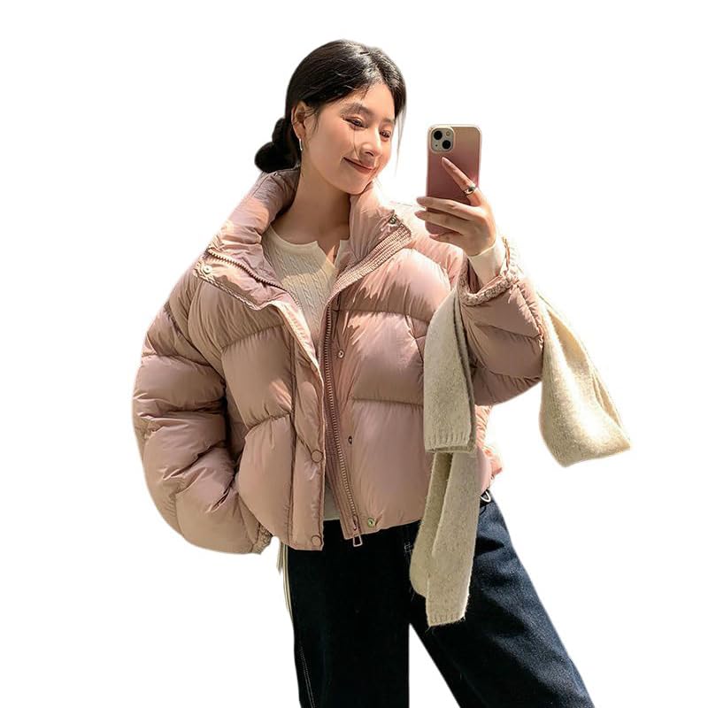 Veste d'hiver courte chic pour le quotidien urbain et les sorties