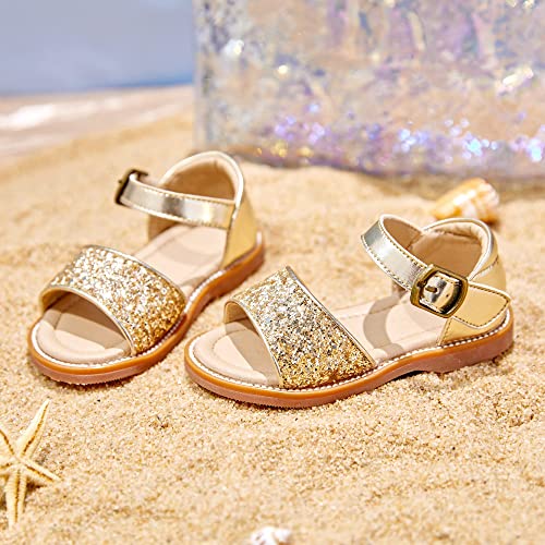Image of Kiderence Toddler Girls Sandals Little Girls Kids Summer Shoes Toddler Sandals