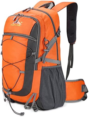 zeroto 50L Hiking Backpack, Labor Saving Rucksack for Men Women Hang System Daypack Lightweight Breathable Camping Backpack Water Resistent for Outdoor Camping Travel Climbing Gifts
