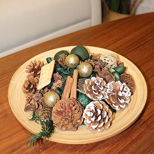 image for Qingbei Rina Christmas Potpourri Bags - Evergreen Pine Scented Dried F
