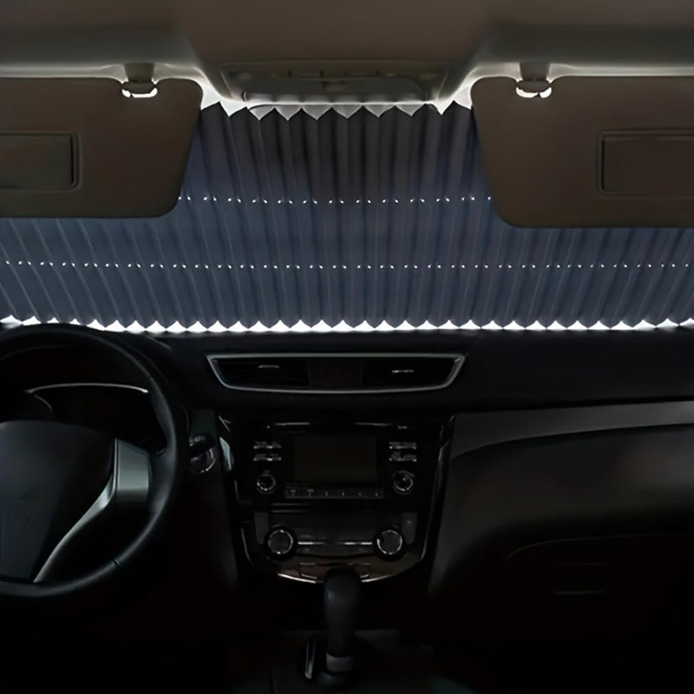 Zonneklep voor auto, voorruit, perfecte bescherming tegen uv-stralen en hitte in je