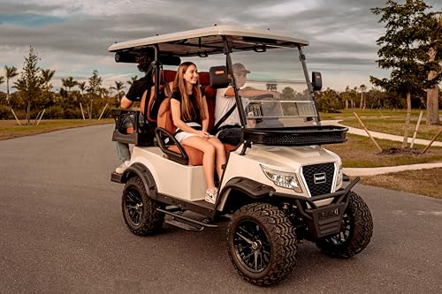 Paladin Luxury Golf Carts 2+2 Pure White