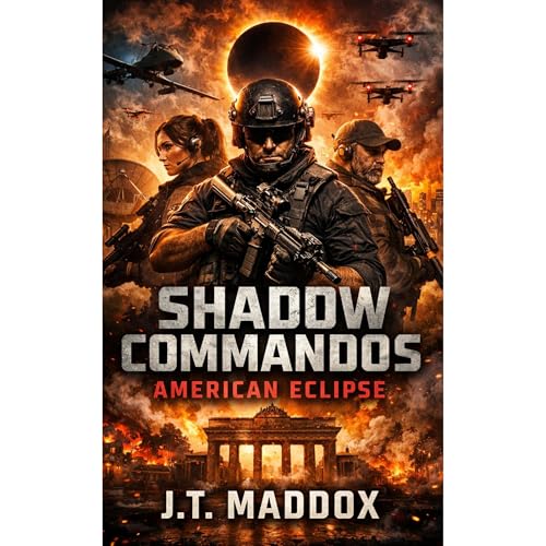 Shadow Commandos Audiolibro Por J.T. Maddox arte de portada