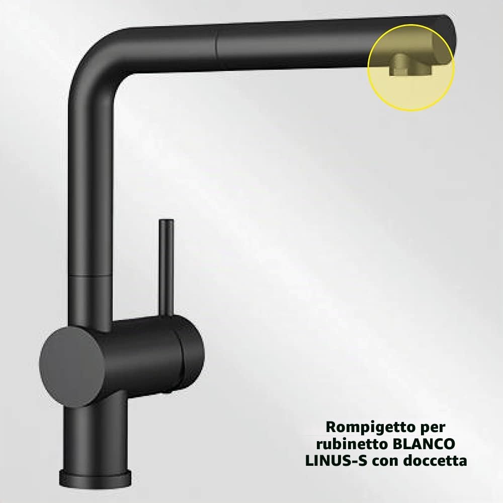 BLANCO Rompigetto nero opaco per LINUS-S | 123840