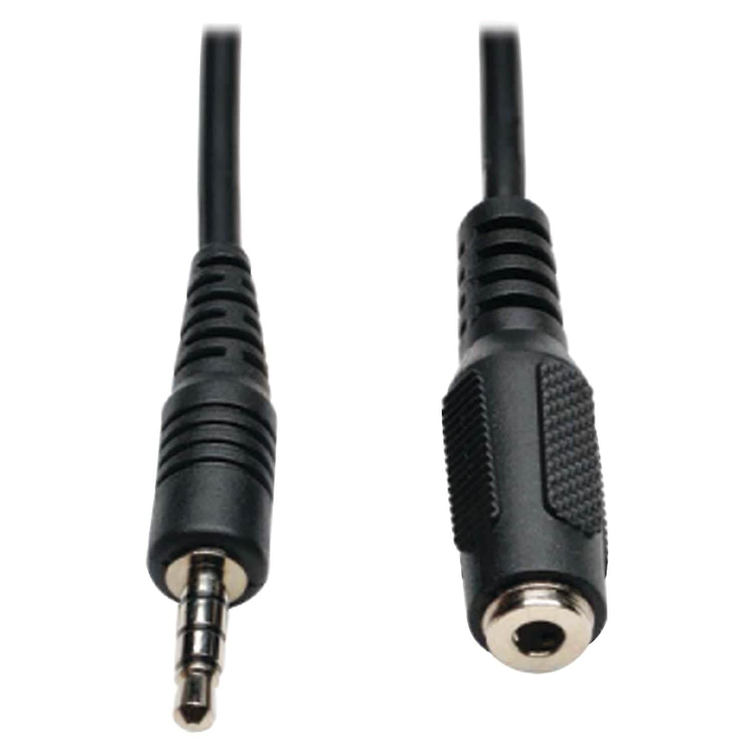 TRIPP LITE P318-006-MF 3.5mm Mini Stereo Audio 4 Position Headset Extension Cable,Black TRIPP LITE P318-006-MF 3.5mm Mini Stereo Audio 4 Position Headset Extension Cable,Black