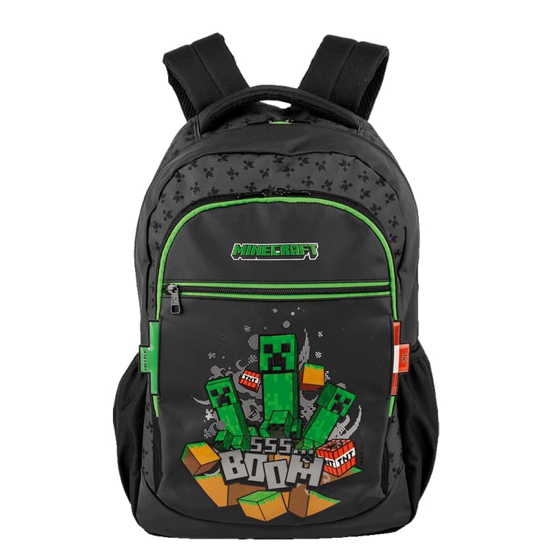 Mochila Escolar Sestini Minecraft Icons 66423-01