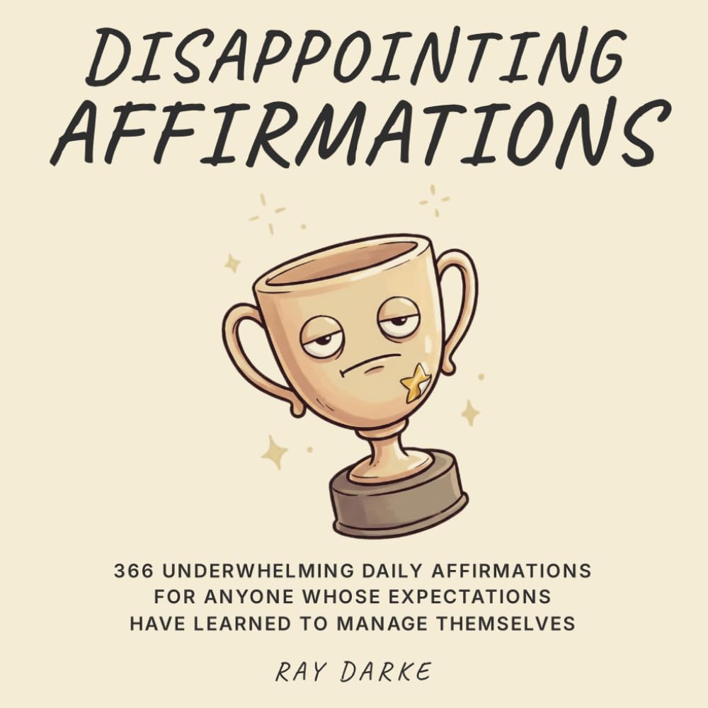 Disappointing Affirmations: 366 Underwhelming Daily Affirmations — The Perfect Gag Gift for Coworkers, White Elephant for Him & Her and Anyone Whose Expectations Have Learned to Manage Themselves