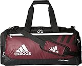 adidas Team Issue Duffel Bag, Maroon, Medium