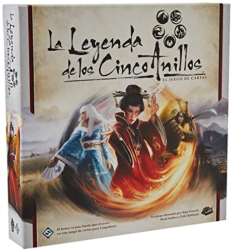 Asmodee - La Leyenda de los Cinco Anillos, juego de cartas (Fantasy Flight Games...