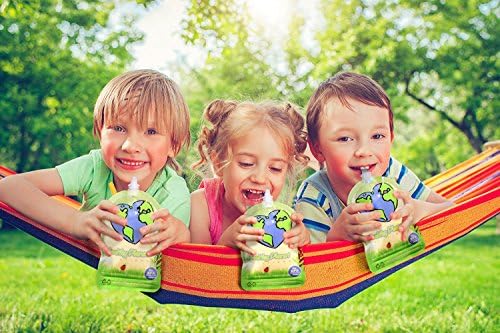 Reusable Baby Food Pouch Clear Plastic Storage Washable Freezable Refillable Resealable Double Leak Proof Zipper Great for Baby Kids and DIY Homemade Organic Puree 2 51Ph8qDIQOL. AC
