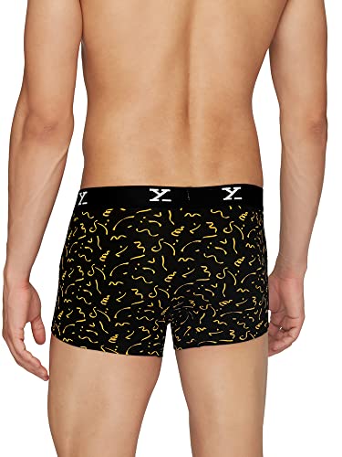 Image of XYXX Men's CloudSoft Modal Printed Trunks| Snug Fit, 4-Way Stretch & No-Marks Waistband Underwear for Man