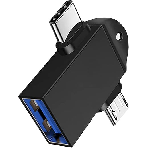 JGD 2-in-1 OTG Adapter - Black