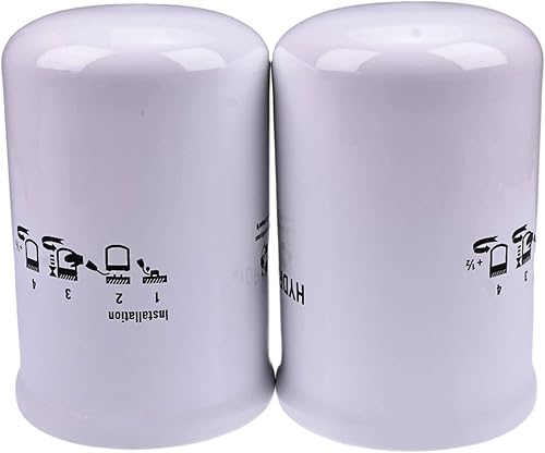 Miniatura 6 de JZGRDN 2 filtros de aceite hidráulico 6661248 compatibles con Bobcat S150 S160 S175 S185 S205 T140 T180 T190 S130 y Kubota V2203