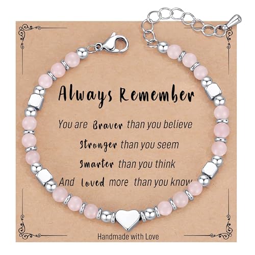 Image of Tiny Bead Bracelets for Women, Unique Birthday Gifts for Women Teens