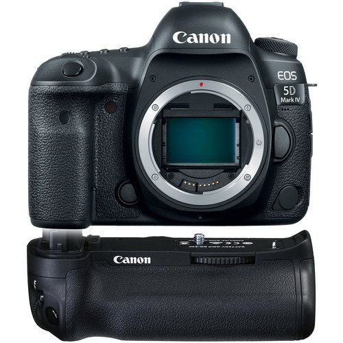 Amazon.com : Canon EOS 5D Mark IV DSLR Camera + Canon BGE20 Grip +
