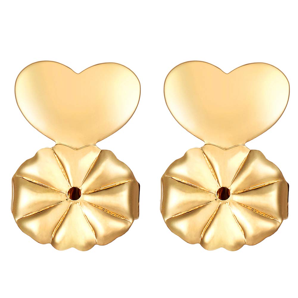 hicollie Magic Earring Backs Lifter Support Lifts Hypoallergenic Sliver  Gold Fashion
