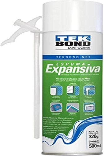 Espuma Expansiva de PU 320 Gramas/500 ML