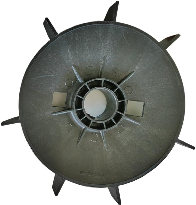 3GZV304014-3 Fan Blade for ABB M3AA160ML2 Motor - 40mm Shaft Diameter, 260mm OD, 12mm Keyway, Flame Retardant (White)(Flame Retardant Fan Blade)