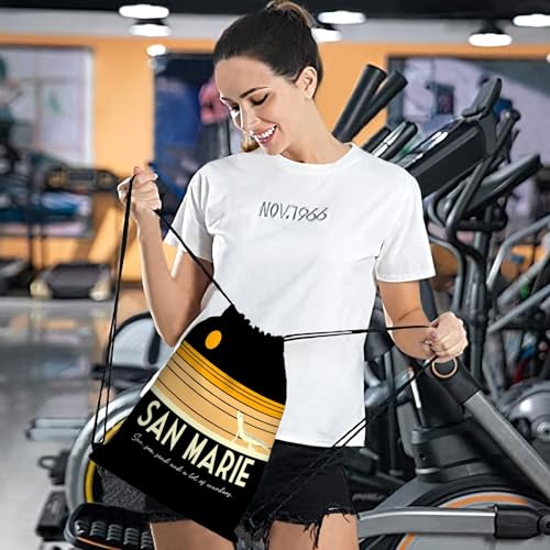 Death In Paradise Saint Marie Drawstring Bag For Sports4