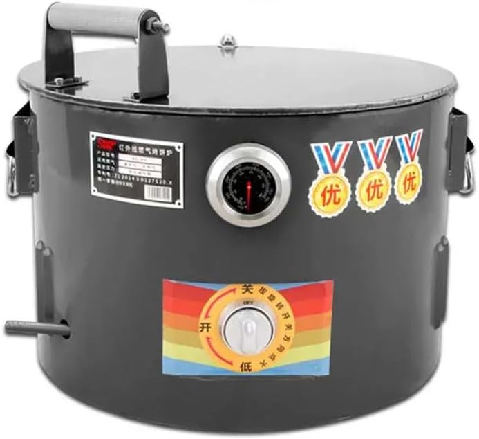 SanGin Stainless Steel Steamed Bun Oven, Commercial Gas Pancake Oven, Pancake Filling Oven, Rapid Heating, Ring Heating, Even Heating