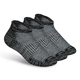 Orthofeet Low Cut Non-Binding Non-Constrictive Circulation Seam Free Black Socks, 3 Pack