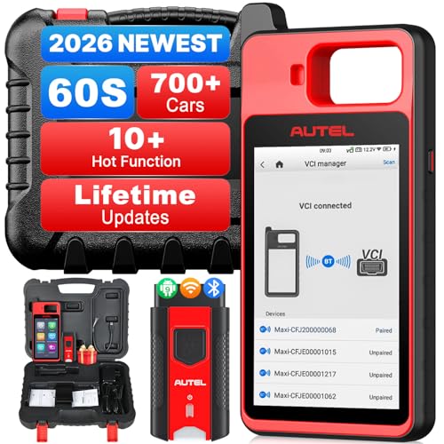 Image of Autel Scanner MaxilM KM100 Diagnostic Tool, Lifetime Update, 700+ Model