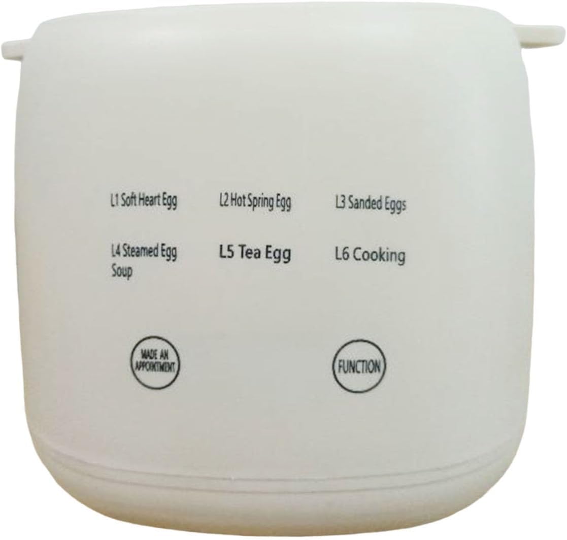 Electric Egg Boiler Touch Screen Design Timer Auto Shutoff