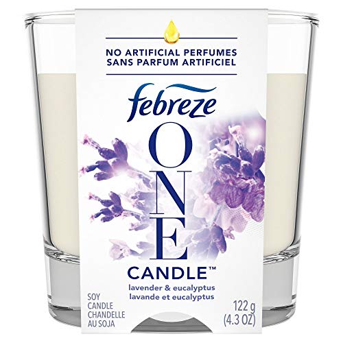 Febreze One Lavender & Eucalyptus Candle - 4.3oz