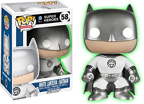 Funko Glow In The Dark White Lantern Batman Pop Vinyl Figure