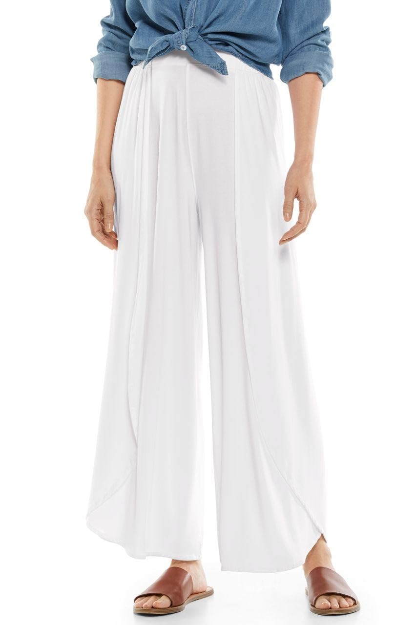 CoolibarUPF 50+ Women's Lynsu Wide Leg Pants - Sun Protective