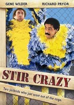 STIR CRAZY USオリジナル映画ポスター STIR CRAZY USオリジナル映画ポスター STIR CRAZY USオリジナル