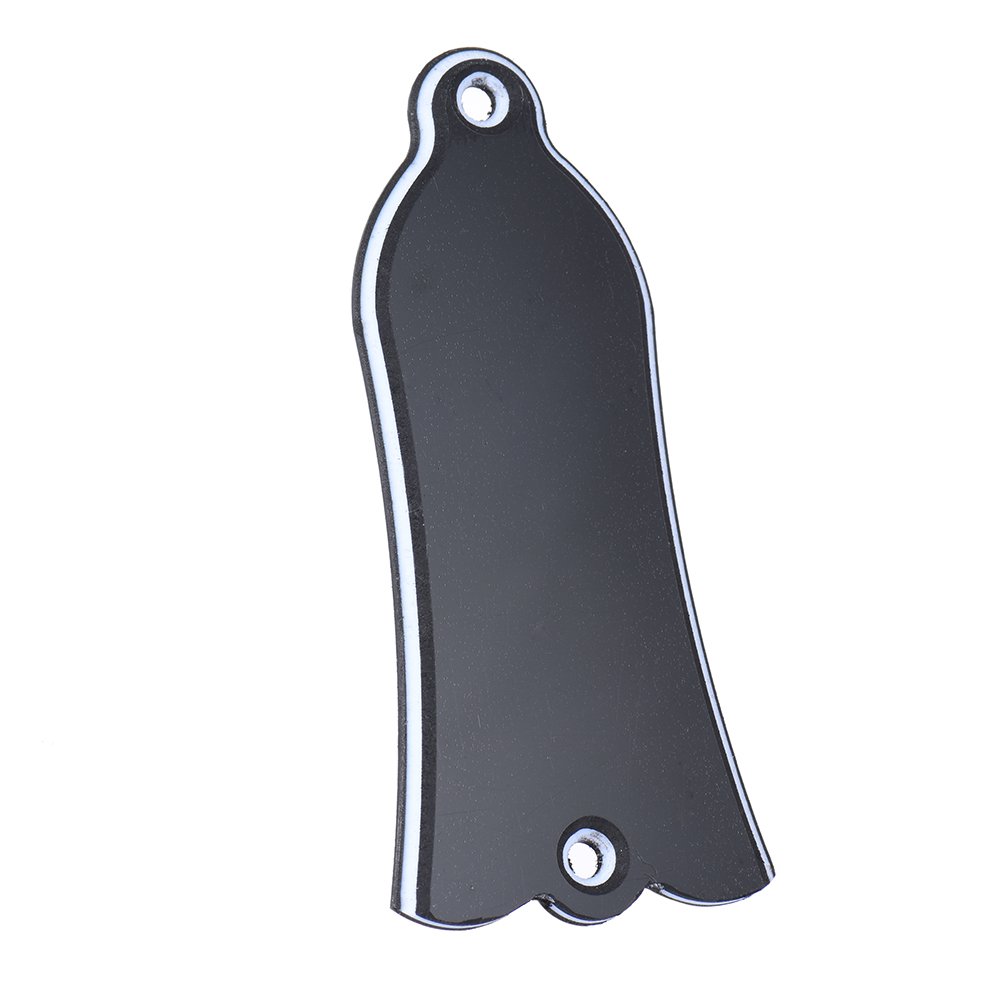 truss rod cover PVC binder cover 2 otwory osłona do LP SG Flying V ES czarna w kształcie bell