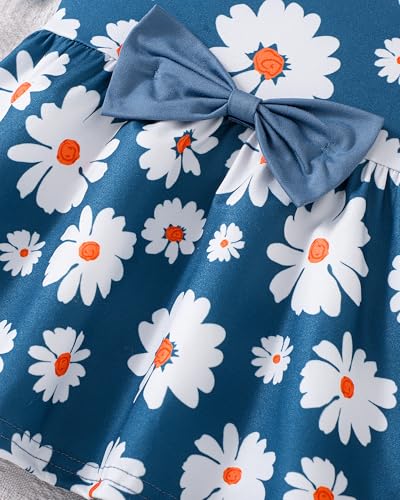 Image of Doresbebe Baby Girl Clothes Toddler Girl Outfits Infant Girl Summer Clothes for Girl Ruffle Shirt Pants+Cute Headband 3PCS