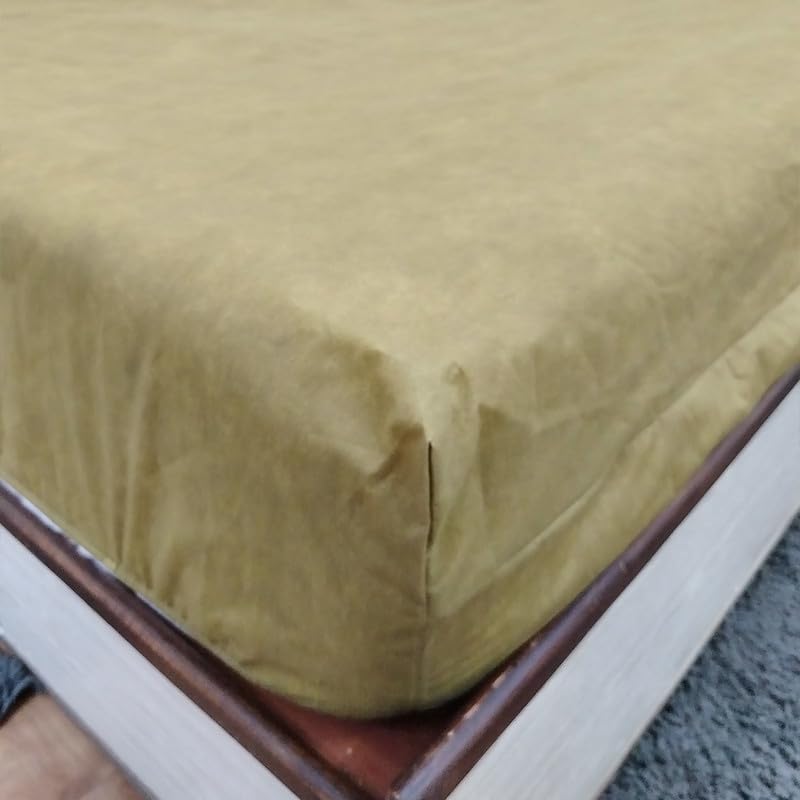 Image of Premium 100 Percent Waterproof Mattress Protector with Elastic Non-Woven | Hypoallergenic Mattress Cover Soft Elastic Bed Protector for King Size Bed 72x72 Inch Fit On 10 Inch 6X6 Feet, Taupe